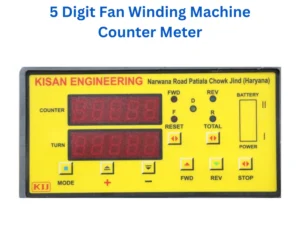 5 Digit Fan Winding Machine Counter Meter front panel view