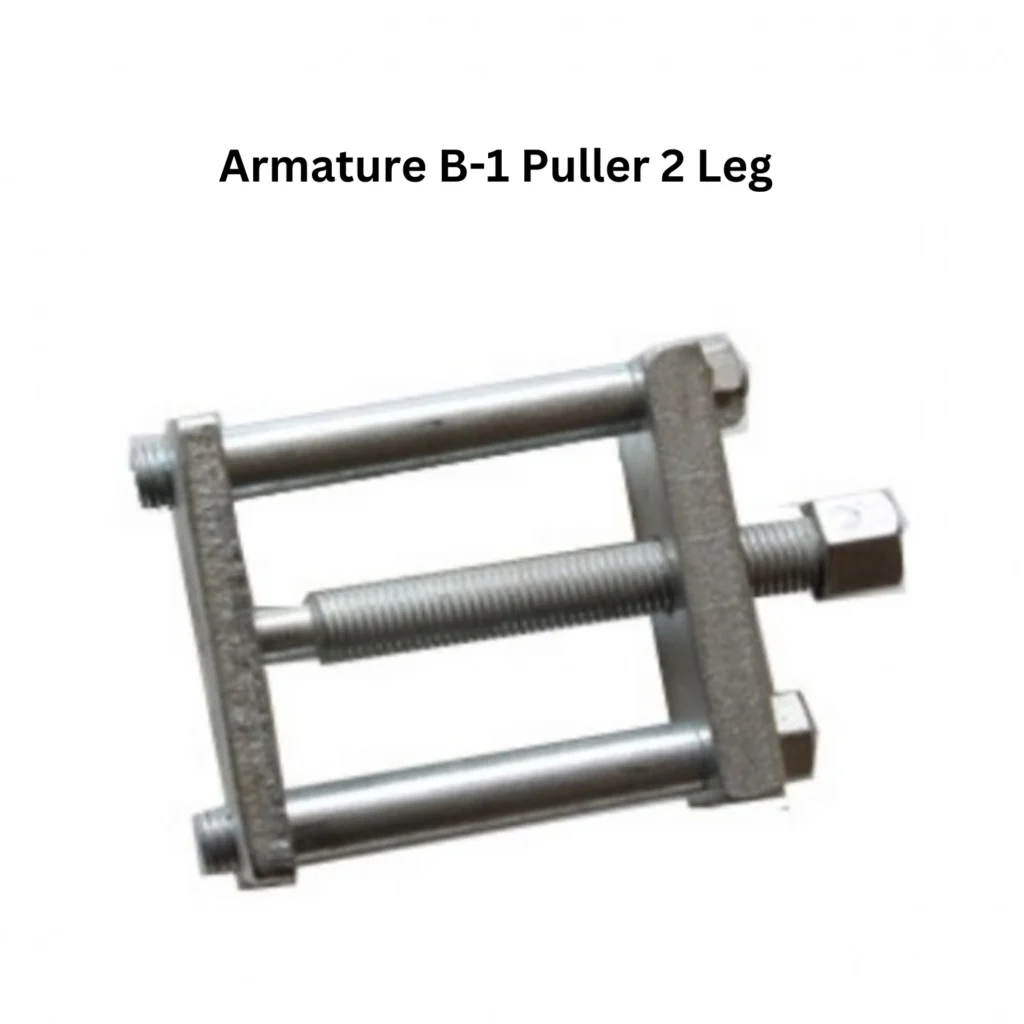 Image of an Armature B-1 puller with two legs, designed for removing bearings and gears from machinery.