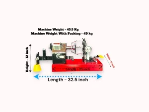 Manual 2 in 1 Fan Winding and Coil Making Machine KIJ 111 (dimension) Image