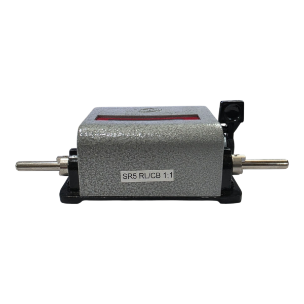 Analog counter meter Side view