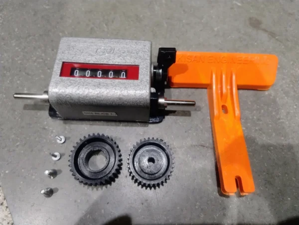 Analog Counter Meter with Accessories Showing
