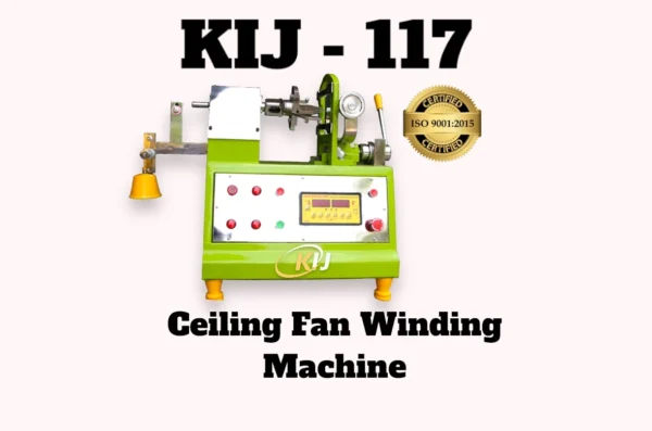 Electric Ceiling Fan Winding Machine KIJ 117 Front View Image