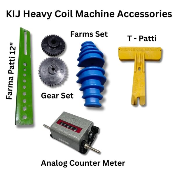 Heavy Duty Coil Winding Machine Accessories showing