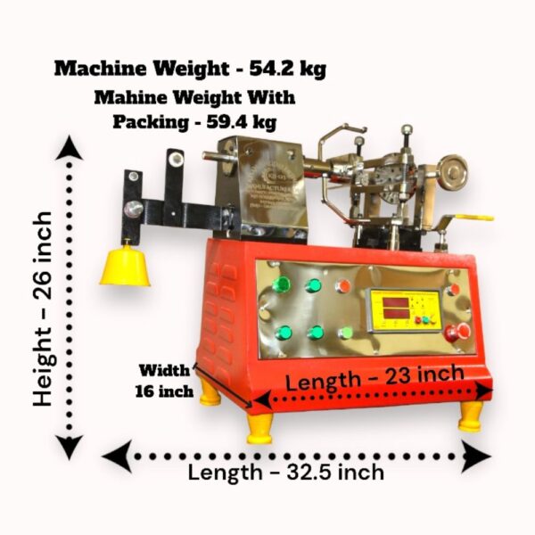 kij 123 ceiling fan winding machine dimension