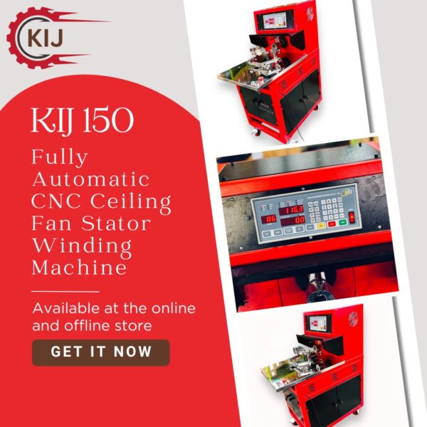 KIJ 150 Ceiling Fan Stator Winding Machine