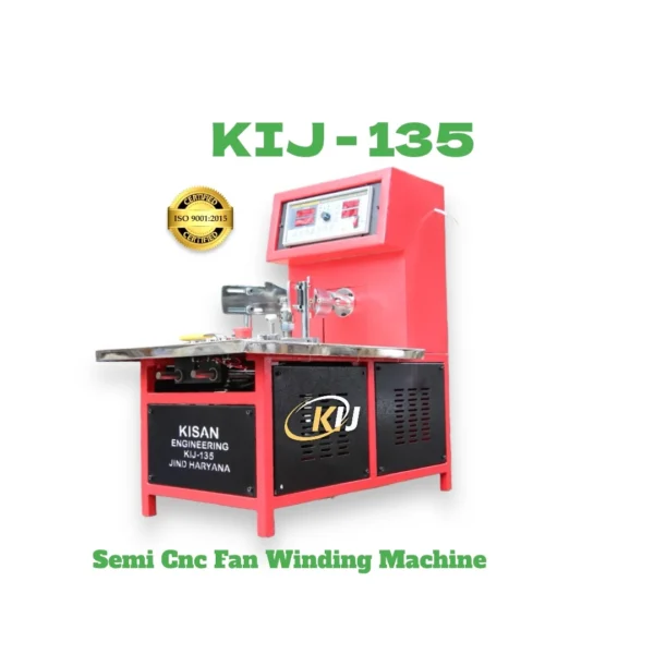 Semi CNC Ceiling Fan Winding Machine KIJ 135 (Product Image)