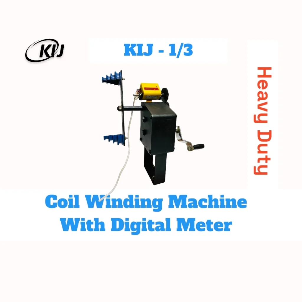 heavy duty coil winding machine showing its features and build design.