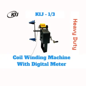 heavy duty coil winding machine showing its features and build design.