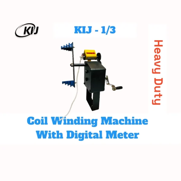heavy duty coil winding machine showing its features and build design.