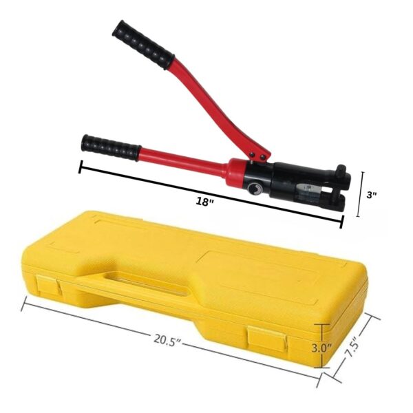 Hydraulic Crimping Tool – Cable Plier 12 Ton Hexagonal - Image 3