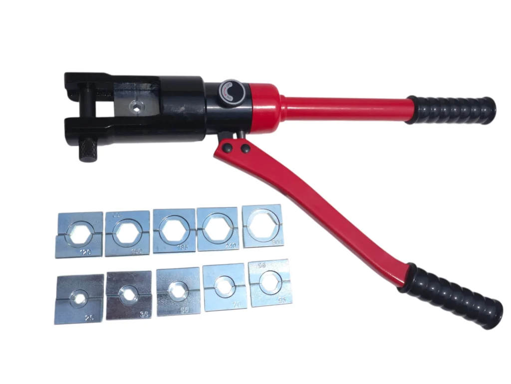 Hydraulic Crimping Tool with dies